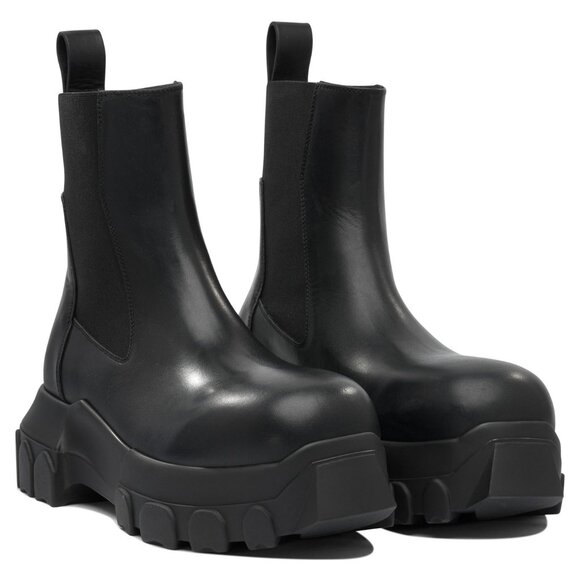 Rick Owens Beatle Bozo Tractors Ankle Boots IT 39 Women - Picture 2 of 5